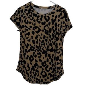🌹BOM BOM USA ANIMAL PRINT BLOUSE